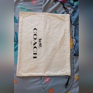 Coach 1941 Ivory Dust Bag Cover XL Drawstring